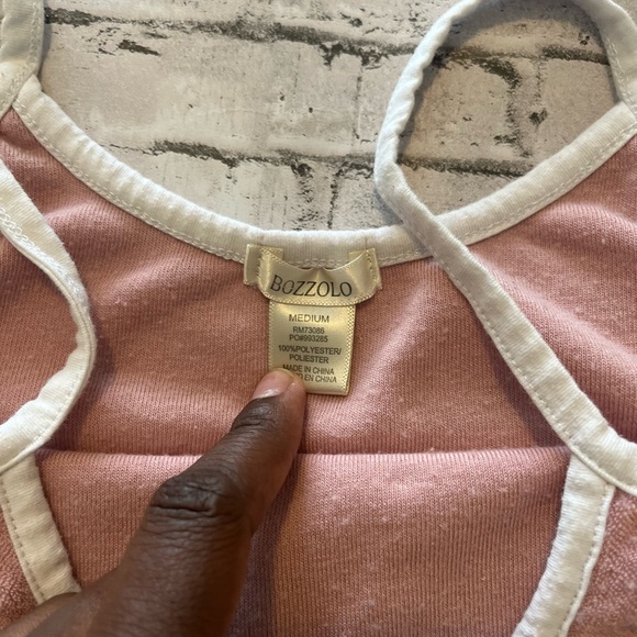 Bozzolo Pink Short Set Size Medium - Picture 7 of 11